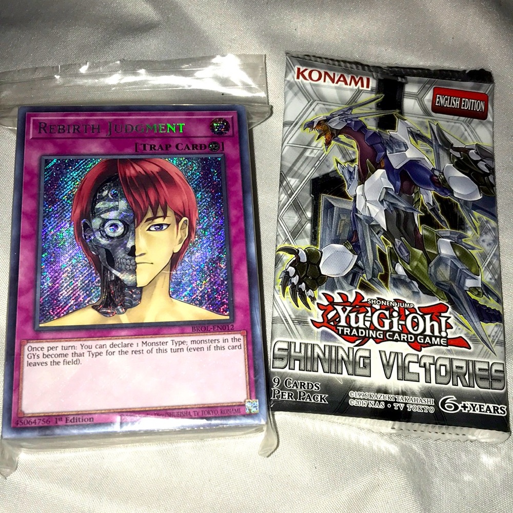 Yu-Gi-Oh 50 Random Cards & Booster Pack